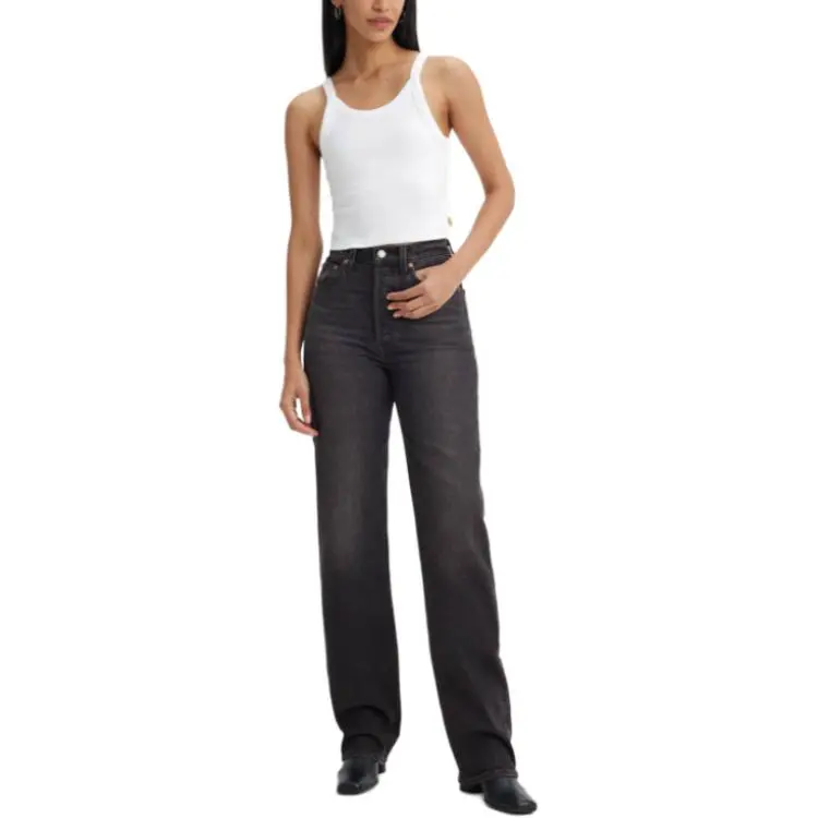Levis Jeans Women's Black-2
