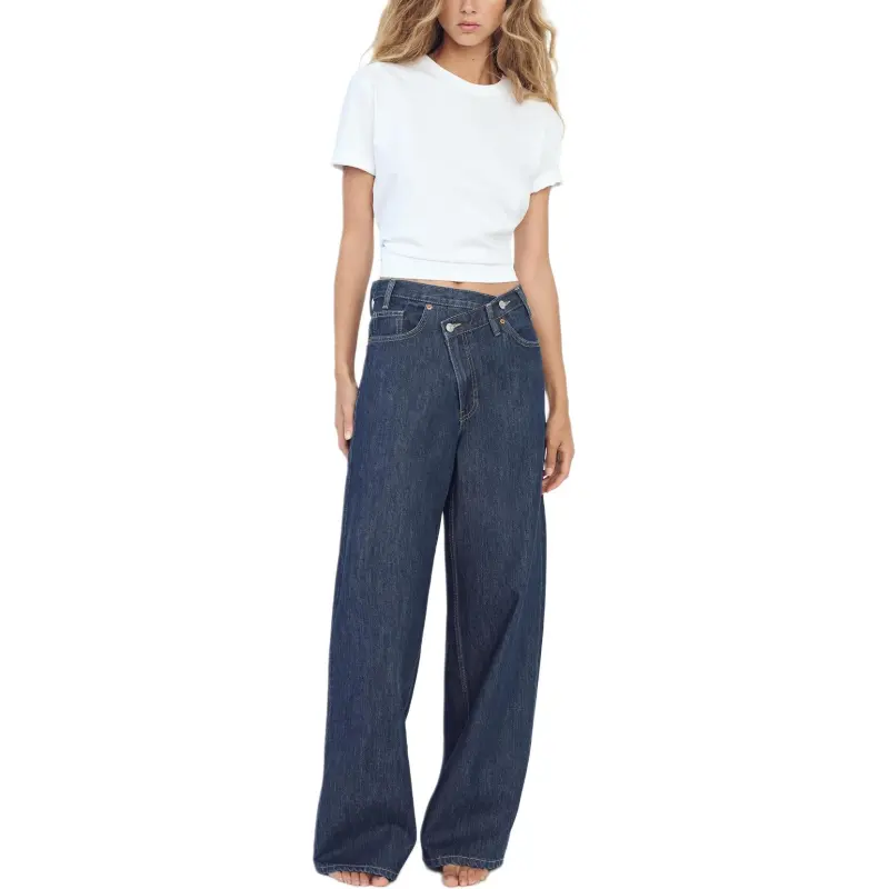 ZARA Trf Jeans Women's Dark Indigo-2