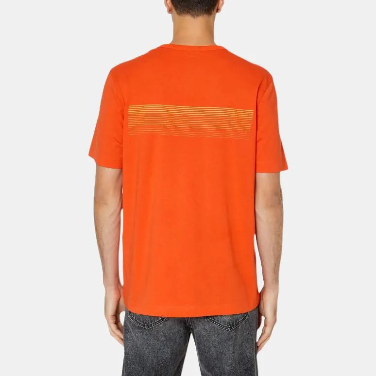 DIESEL FW22 T Shirt Men's Orange-3