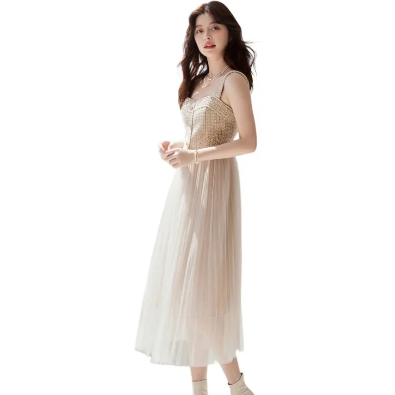 Emodues Skirt Set Women's Apricot-3