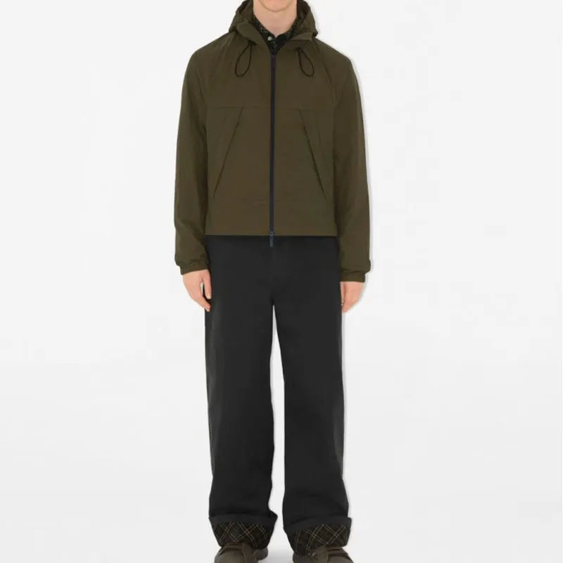 Burberry Zip Up Hooded Jacket-1