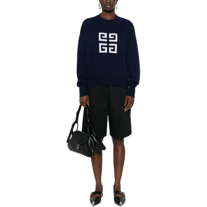 Givenchy 4G Motif Oversized Knit Jumper-1