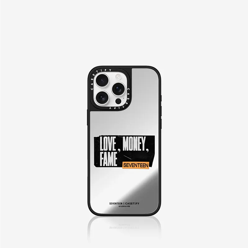 CASETIFY TPU+PC Material SEVENTEEN Slogan Phone Cases Compatibility With IPhone Collection Trendy-2