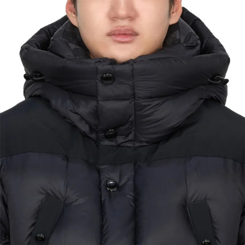 Burberry High Neck Hooded Padded Coat-8