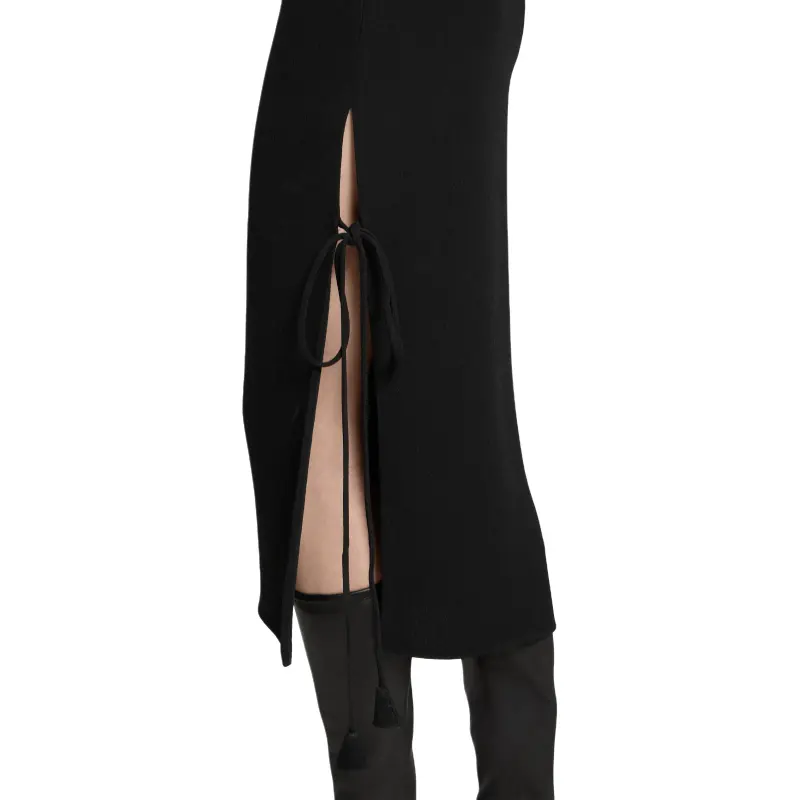 GUCCI SS252 Sleeveless Dress Women's Black-4