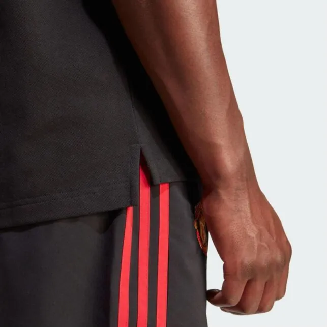 Adidas MANCHESTER UNITED THEATRE OF DREAMS Polo Shirt Men's Black-5