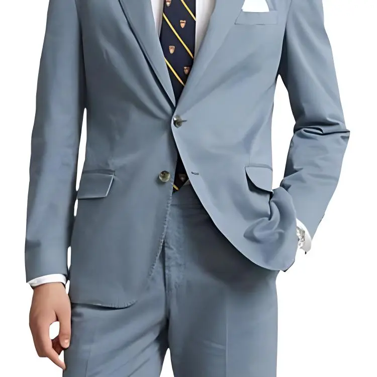 Polo Ralph Lauren FW22 Business Suit Coat Men's Blue-4