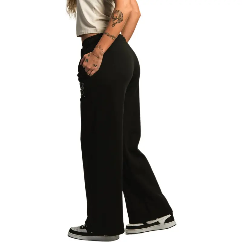 Nike Sportswear Club Fleece Women's Mid Rise Wide Leg Graphic Pants-2