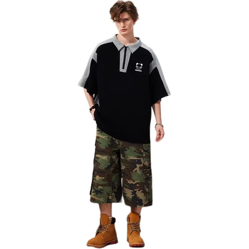 HIPANDA Polo Shirts Unisex-3