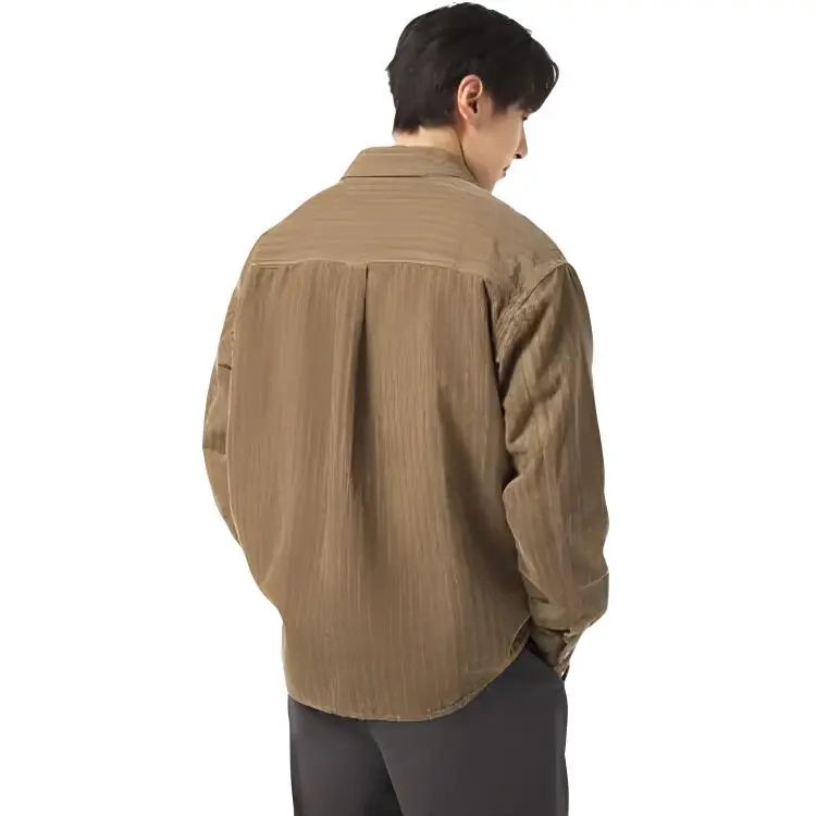 Hotwind Shirt Men's 16 Light Brown-3
