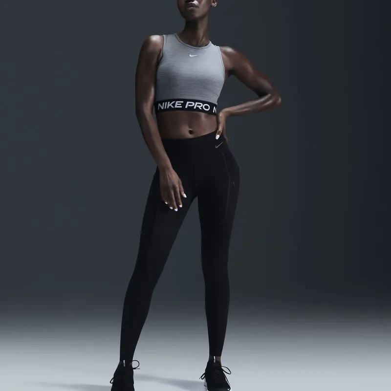 Nike Pro Women's Dri FIT Cropped Tank Top-1