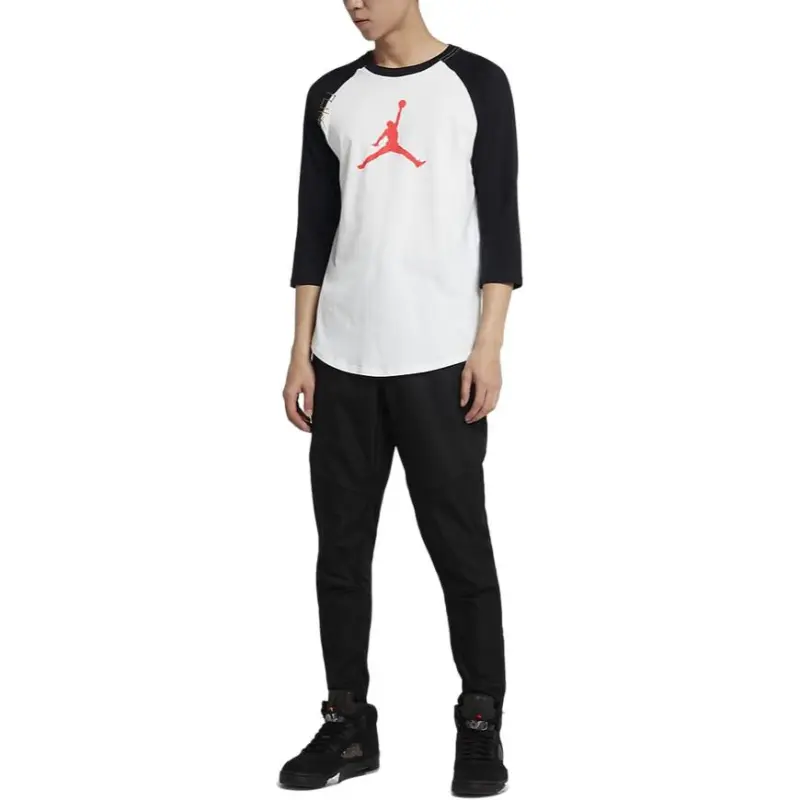 Jordan Cny 7 T Shirt Men's Black White-3