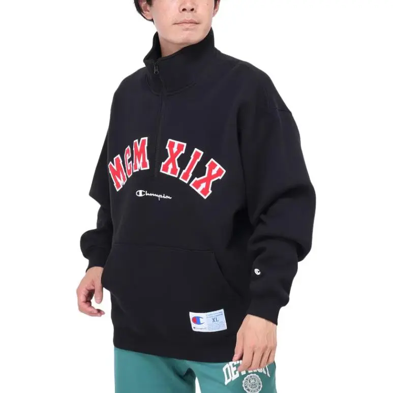 Champion Action Style FW24 Sweatshirt Unisex Black-1