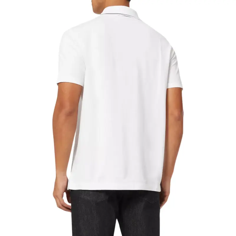 Paul & Shark Polo Shirts Men White-4
