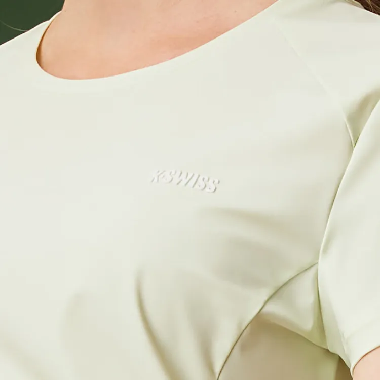 KSWISS T Shirt Women's Light Sprout Green-3