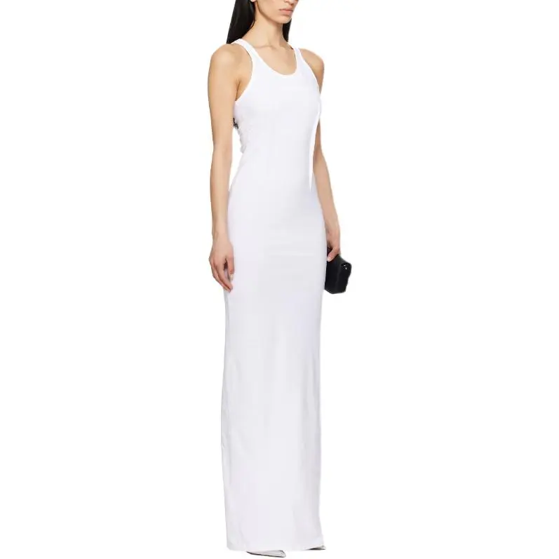 MM6 Maison Margiela Sleeveless Dress Women's White-2