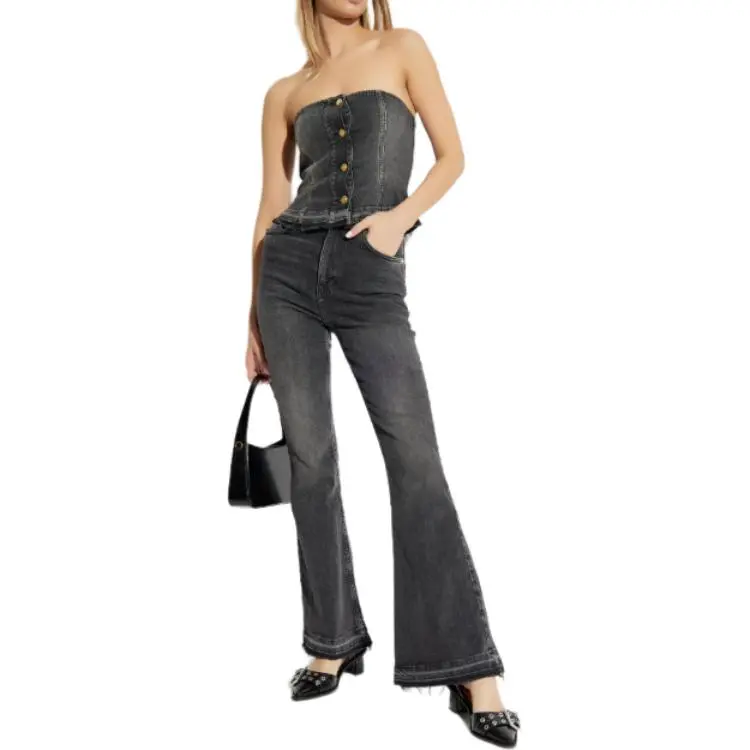 GANNI Jeans Women's Black-2