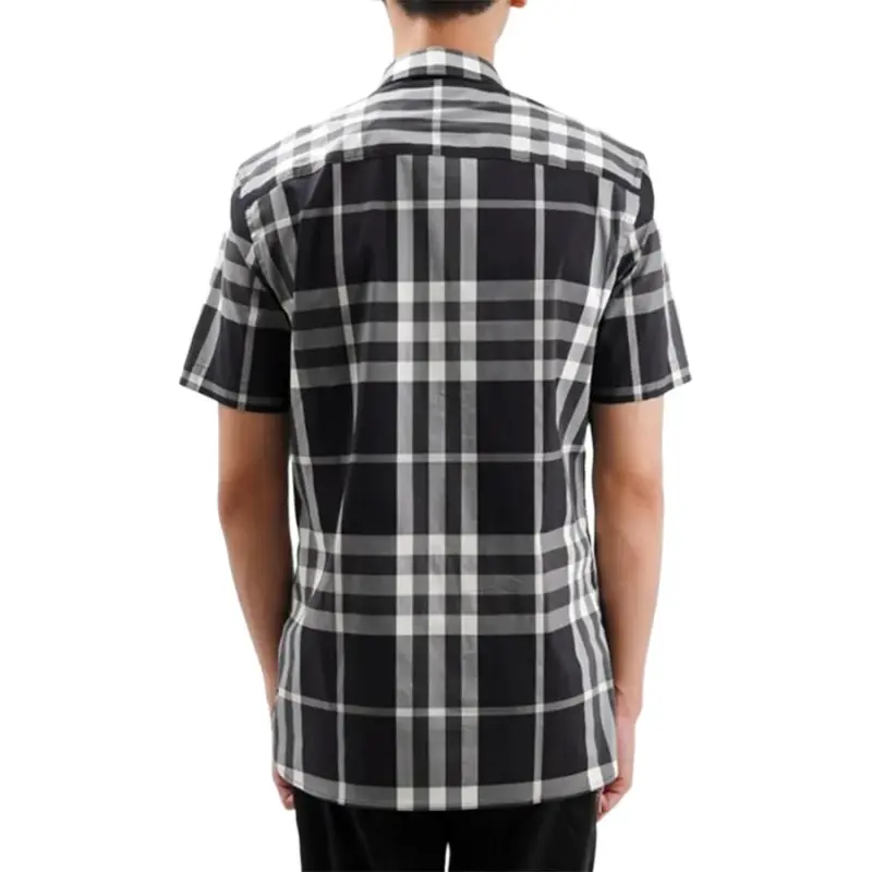 Burberry Shirts Men Black-6