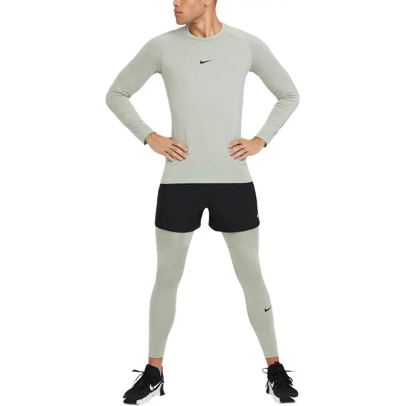 Nike Pro Men's Dri FIT Slim Long Sleeve Fitness Top-1