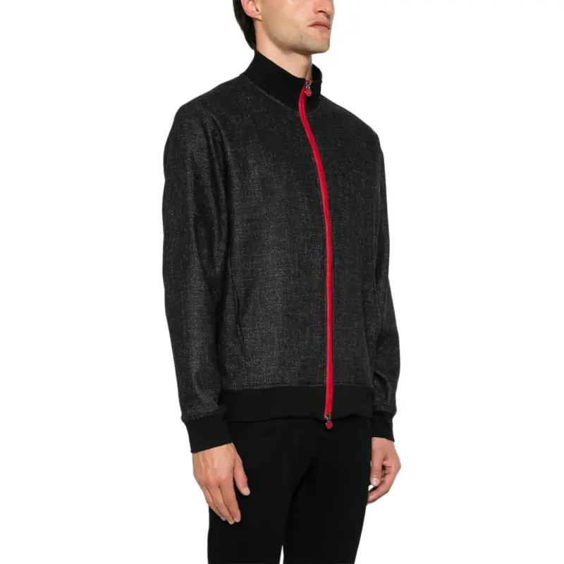 KITON Zip up Sweatshirt-4