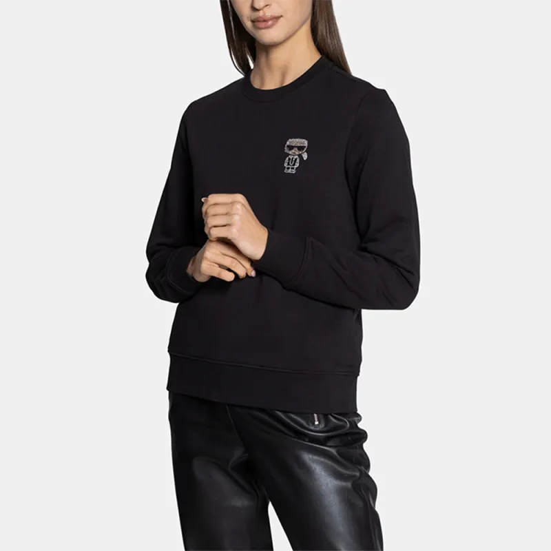 KARL LAGERFELD / Karl Lagerfeld Jeans Sweatshirts Women's Black-2