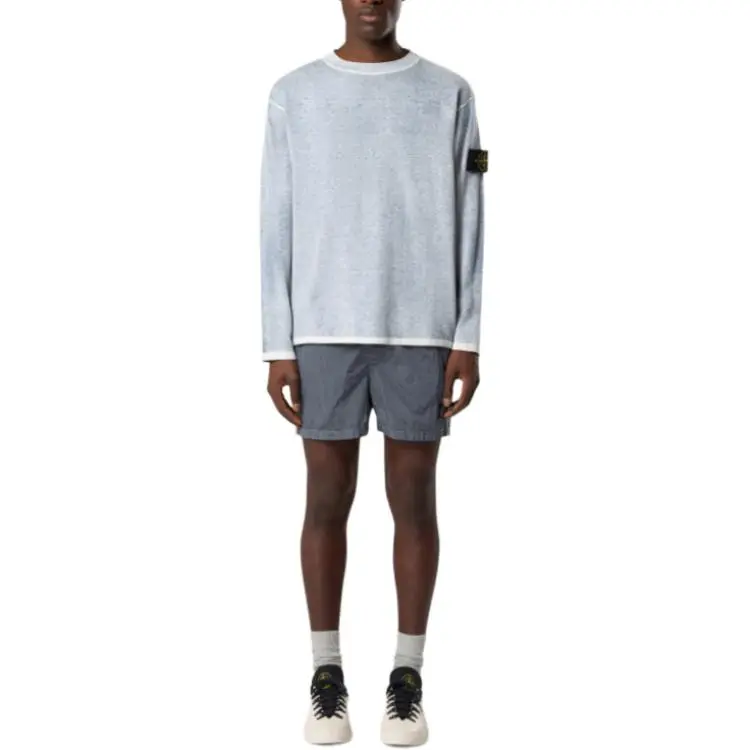 STONE ISLAND Compass Patch Mid Rise Swim Shorts-2