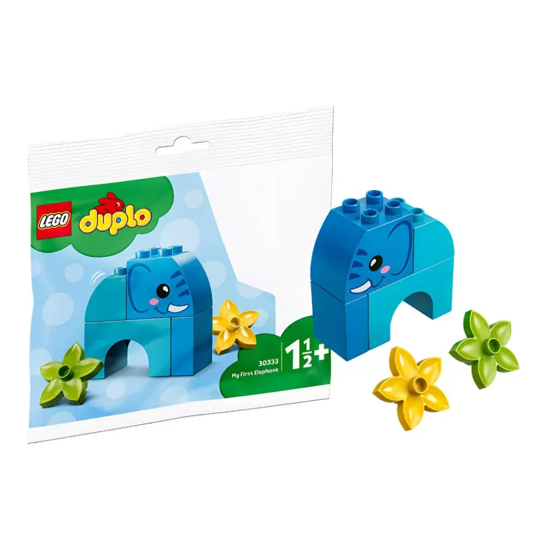 LEGO Collection Cute Elephant & Deppu Collection Storage Bag Set Building Blocks 6 30333  Shopping Bag Set-2