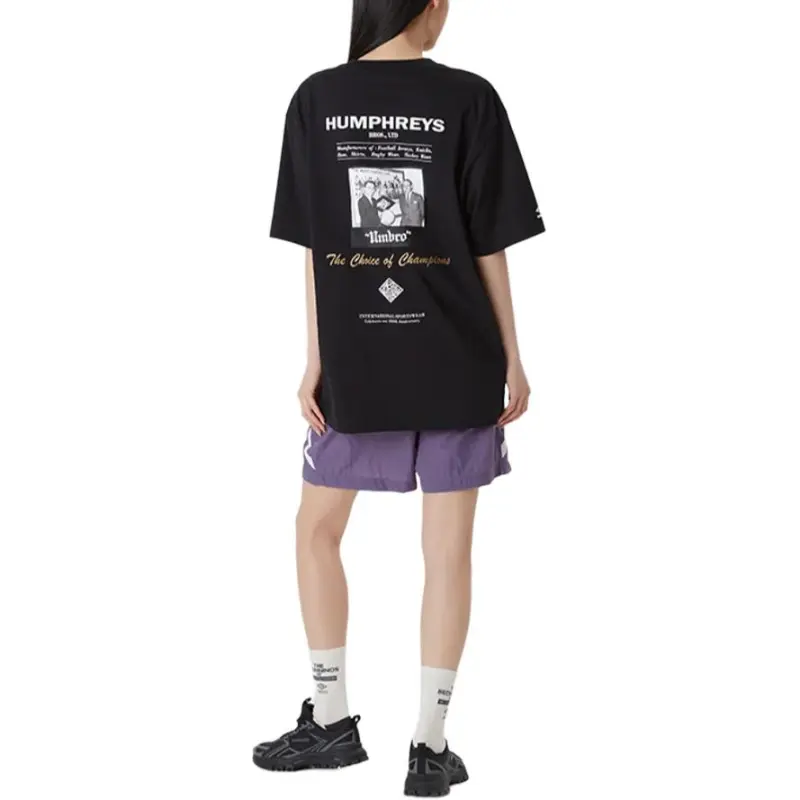 Umbro SS24 T-Shirt Unisex Black-3