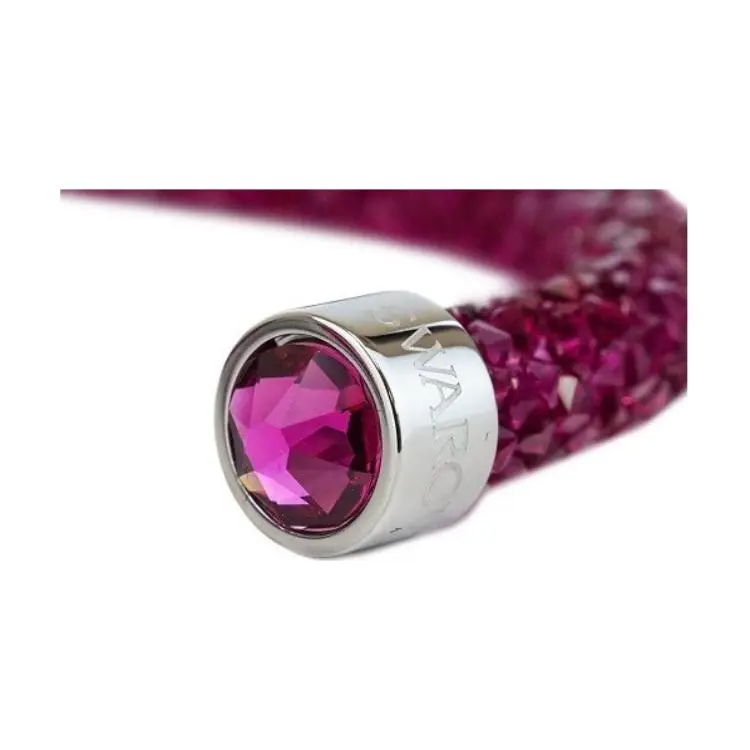Swarovski Stainless Steel Bangles Women's Pink-2