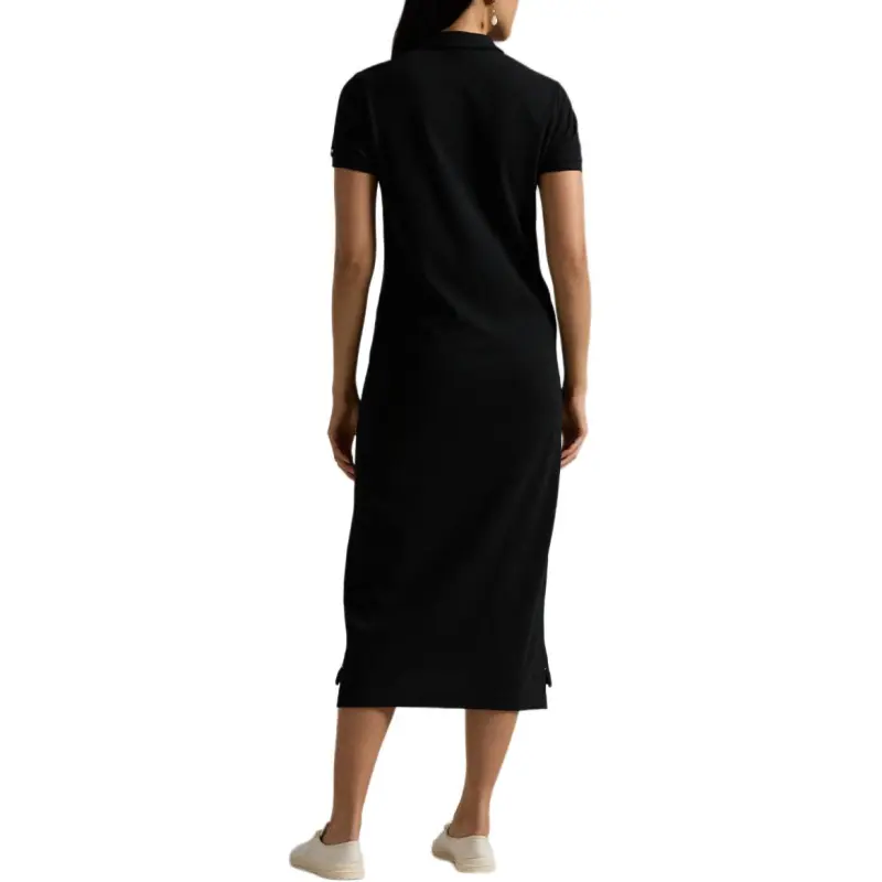Polo Ralph Lauren SS24 Short Sleeved Dresses Women's Black-4