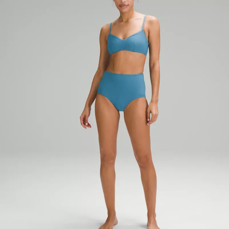 Lululemon Swimming Shorts Women's Blue-2