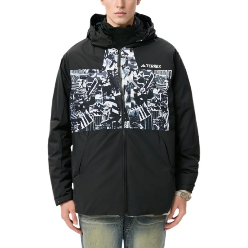 Adidas Down Jackets Men's Black-2