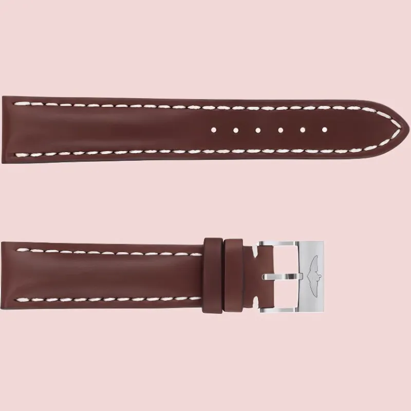 BREITLING All Compatibility Watch Band Cowhide Leather Material-2
