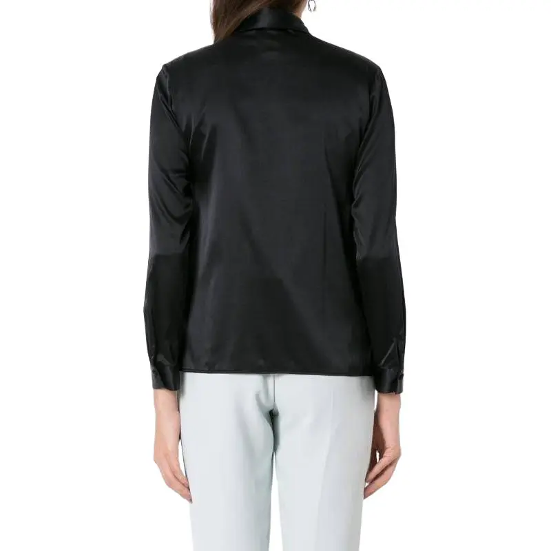 EMPORIO ARMANI Long sleeve Silk Shirt-2