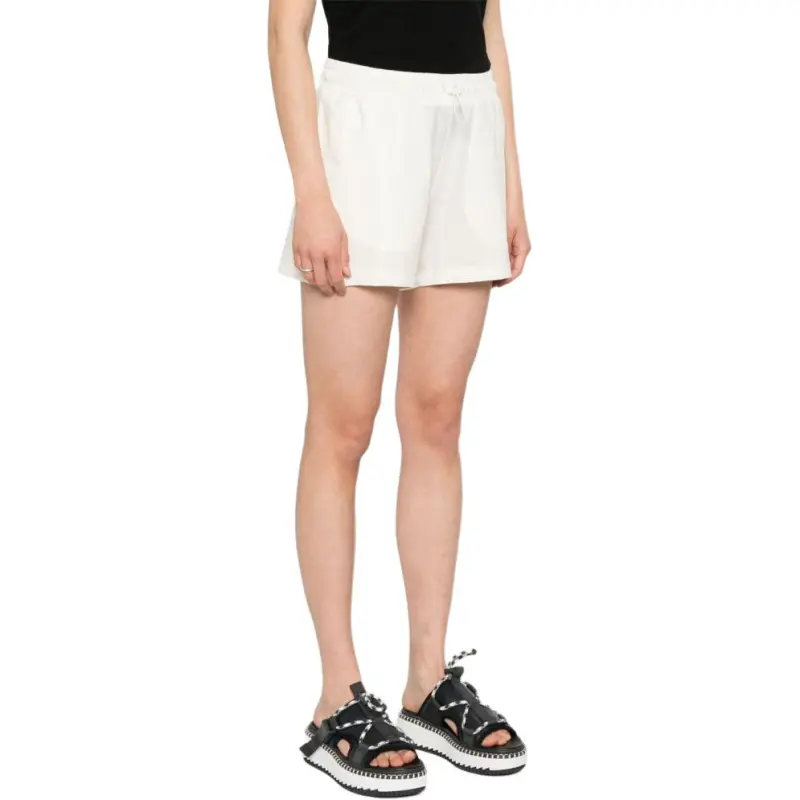 Moncler Logo Patch Drawstring Jersey Shorts-1
