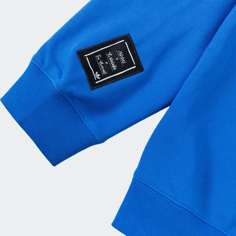 Adidas Originals Sweatshirts Men Blue-7