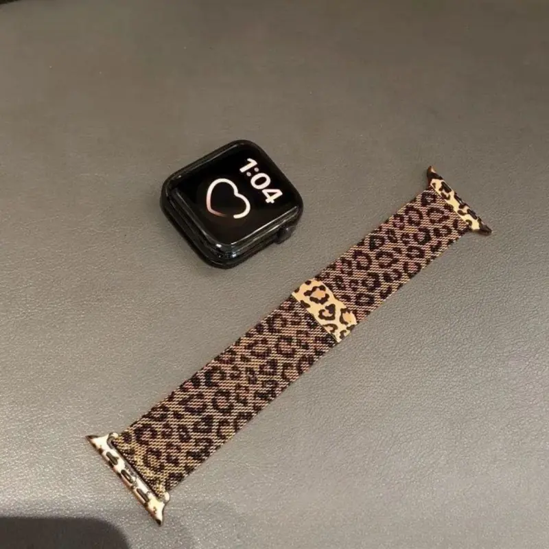 KVZUVUU Apple Compatibility Watch Band Canvas Material-4