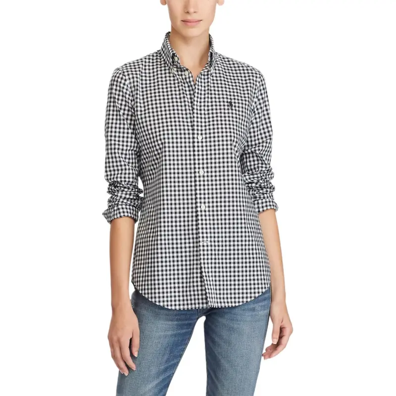 Polo Ralph Lauren Shirt Women's Black White-2