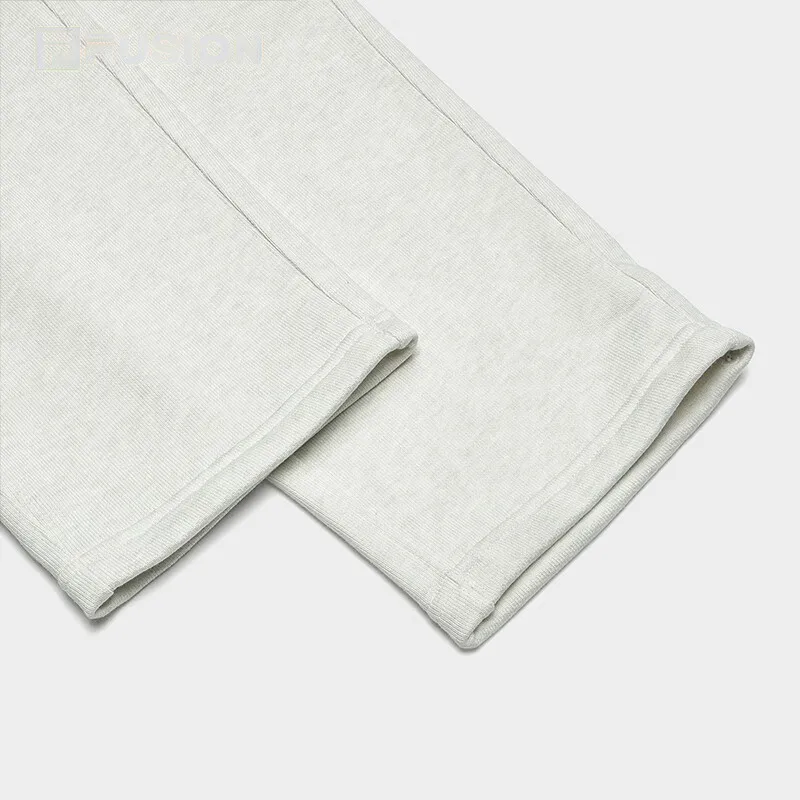 FILA FUSION Knitted Sweatpants Unisex Navy White Gray-2
