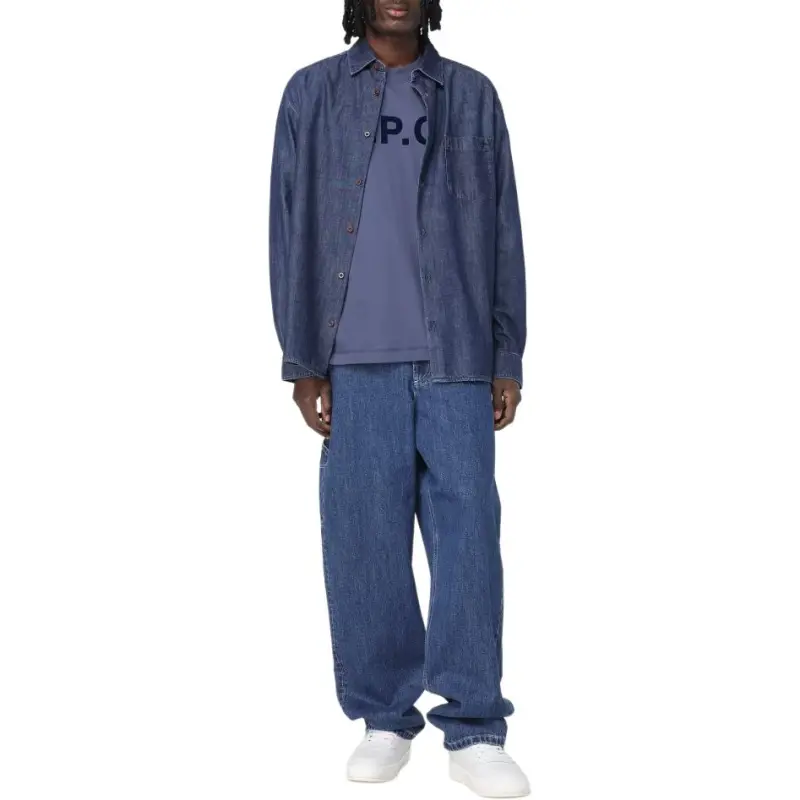 A.P.C Regular Fit Buttoned Shirt-2