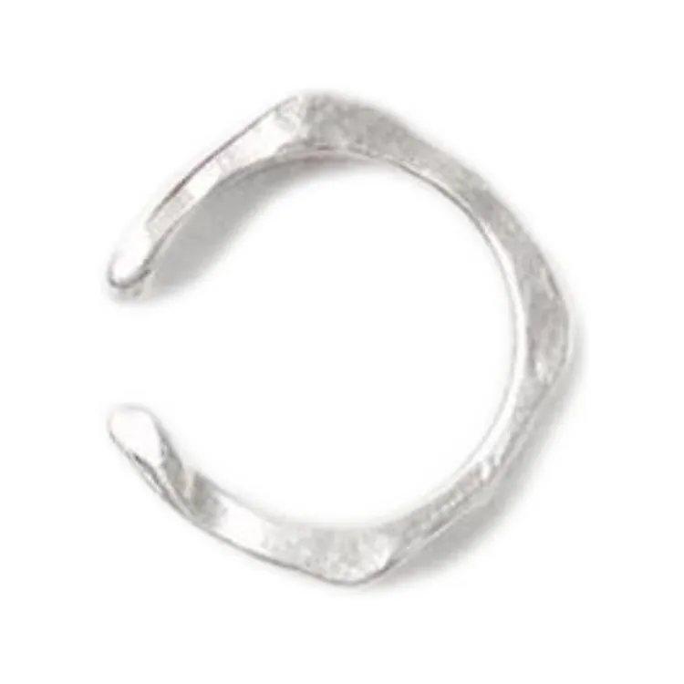 ZARA 925 Silver-Plated Tin Silver Clip-On Earrings Men's Silver-2