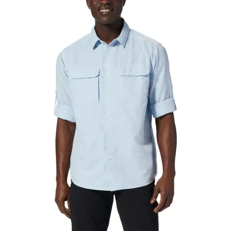 MOUNTAIN HARDWEAR Shirt Men's Light Blue-1
