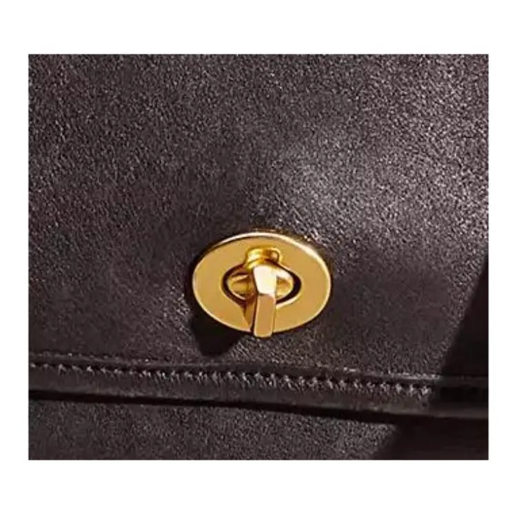 COACH Legacy Glove Tanning Over-The-Shoulder Bag Crossbody Bag Medium Size Unisex Black-3