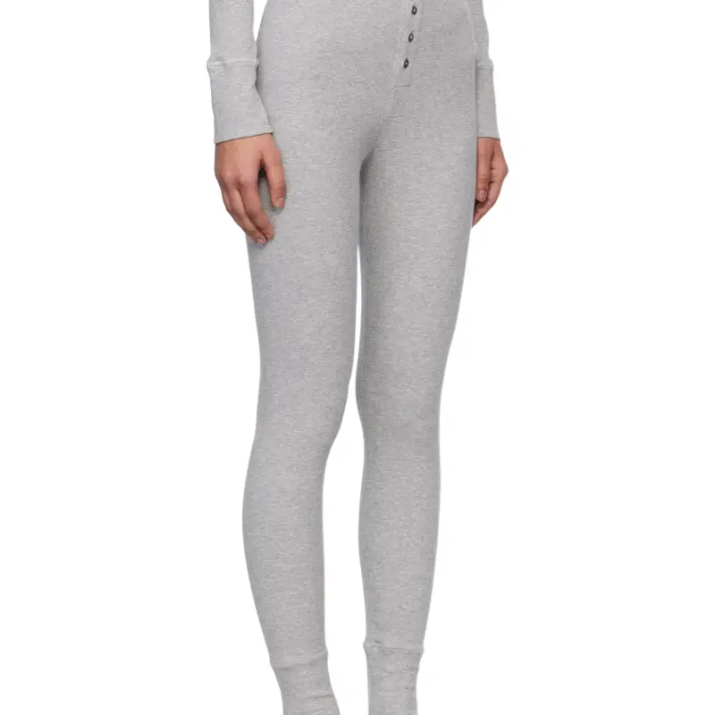 VERSACE Leggings Women's Gray-4