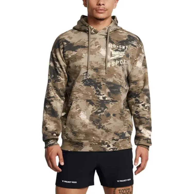 Under Armour ProjectRock FW24 Sweatshirt Men's Turtle/Puddle-2