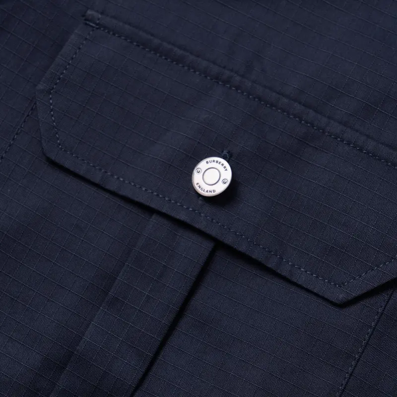 Burberry Hawes Cotton Zip Up Jacket-12