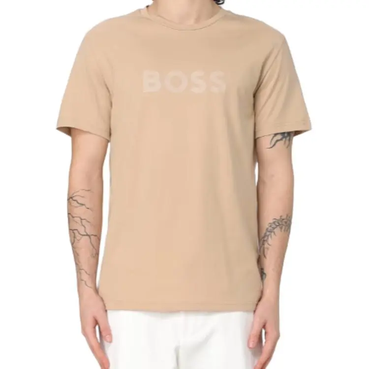 HUGO BOSS T Shirt Men's Light Umber-3