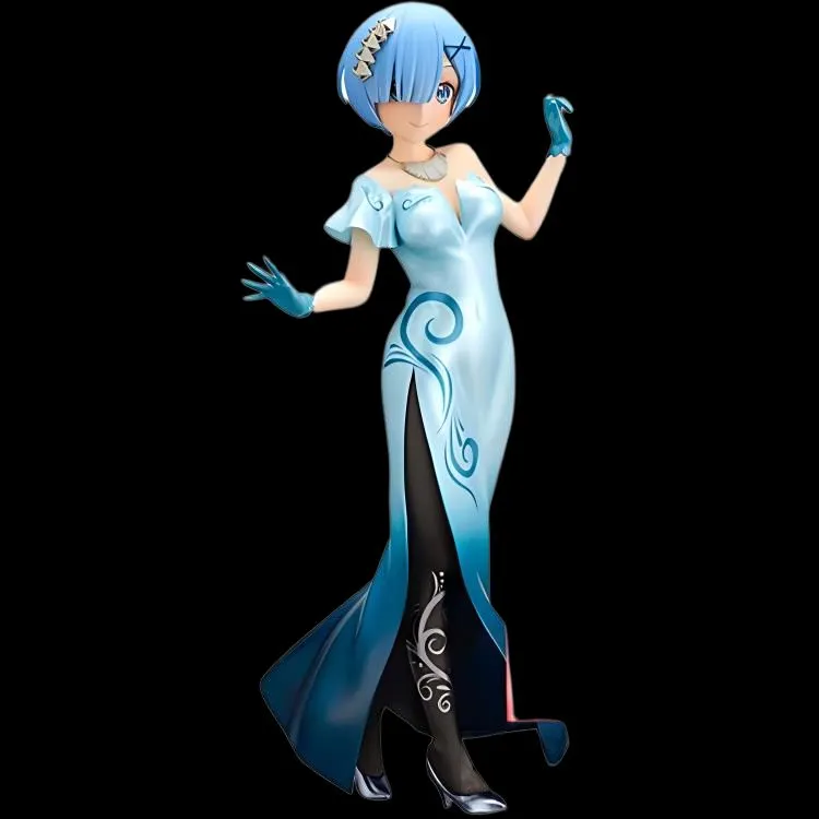 BANPRESTO Sparkling Charm Zero Starting Life In Another World Rem Qipao And Wedding Gowns Bonus Gifts-6