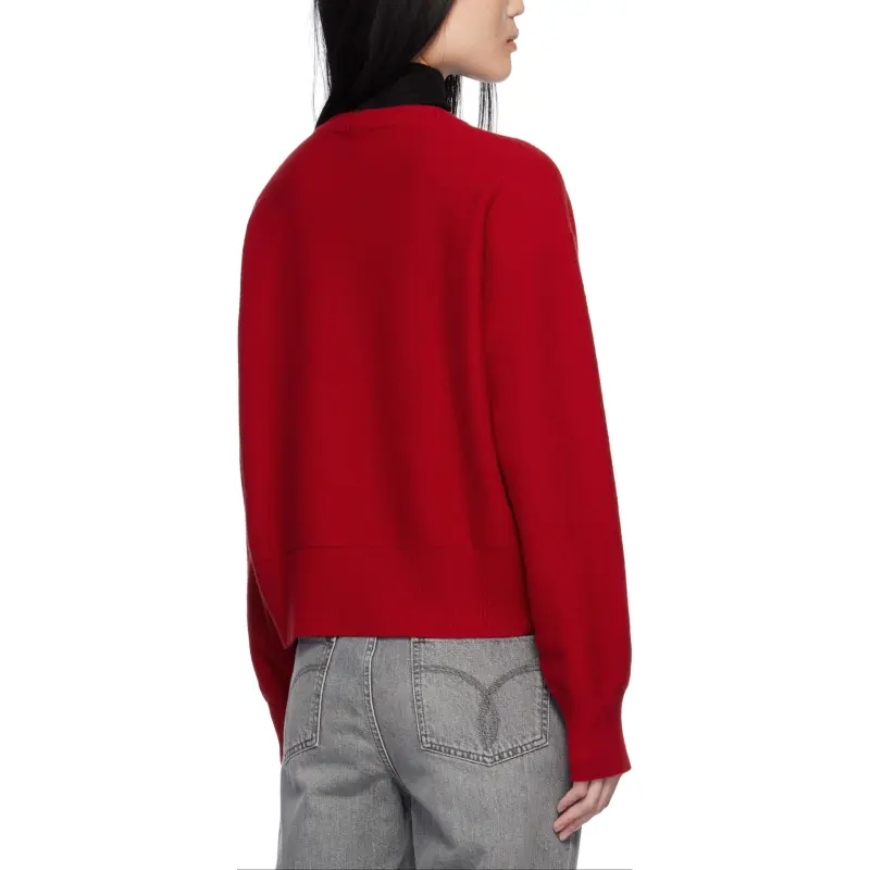 VERSACE Sweaters Women's Red-2