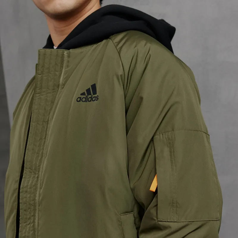 Adidas Jackets Coats Men's Army Green-4